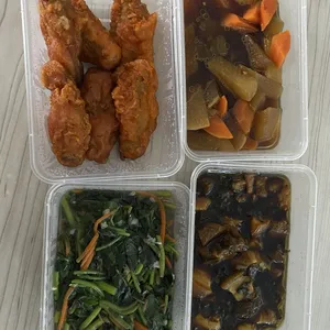 Traditional Tingkat Series - 8 Days TRIAL promo (3 Dishes 1 Soup / 4 Dishes ) *FIRST TIME* only