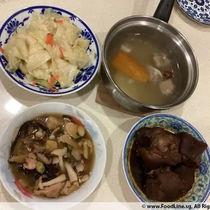 Dinner Tingkat (20 Days, 3 Dishes + Soup OR 4 Dishes)
