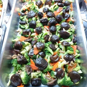 Broccoli w/ Mushroom • 双菇兰花(Chef's Recommended)