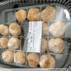 Mini Vanilla Cream Puff