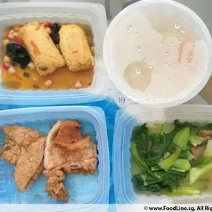 Lunch Tingkat (20 Day, 3 Dishes + Soup OR 4 Dishes)