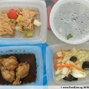 Lunch Tingkat (20 Day, 3 Dishes + Soup OR 4 Dishes)