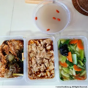 Traditional Tingkat Series - Lunch/Dinner Tingkat (20 Days, 3 Dishes + 1 Soup OR 4 Dishes)