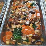 Chinese spinach in mushrooms relish 鲜菇菠菜 (New!)