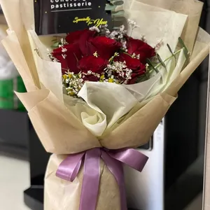 Bundle A (Size: 5 Inch) (Big Candles: 4) (Small Candles: 4) (Message on Complimentary Gift Card: Yes (do write the message in the ordering form, under comments box)) (Message on Cake (Short & Sweet): Yes (do write the message in the ordering form, under comments box))