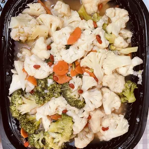 Stir Fry Cauliflower and Broccoli (Veg)