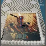 Spiderman Cake (Size: 9 inch) (Flavours: Chocolate) (Big candles: 1) (Small candles: None) (Message on Complimentary Gift Card: Yes (do write the message in the ordering form, under comments box)) (Message on Cake (Short & Sweet): Yes (do write the message in the ordering form, under comments box))
