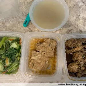 Lunch/Dinner Tingkat (5 Days, 3 Dishes + Soup OR 4 Dishes)