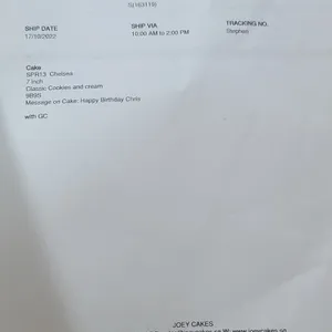 Other Food Items or Photos of Event (Please fill in below)