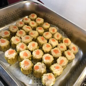 Steamed Mini Chicken Siew Mai with Sweet Sauce