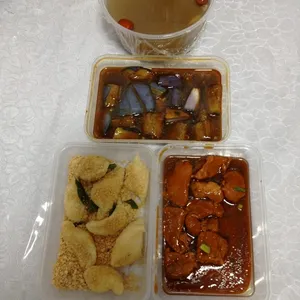 Tingkat - 3 Dishes + 1 soup/ 4 Dishes  (20 days)(Dinner)