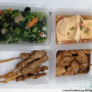 Traditional Tingkat Series - Lunch/Dinner Tingkat (20 Days, 3 Dishes + 1 Soup OR 4 Dishes)