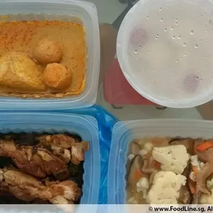 Lunch Tingkat (20 Day, 3 Dishes + Soup OR 4 Dishes)