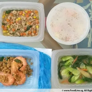 Lunch Tingkat (20 Day, 3 Dishes + Soup OR 4 Dishes)