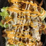 Cajun Spice Louisiana Chicken with Mustard Mayo Dressing