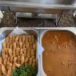 Golden tempura in mayo dips 日式虾,白奶酱