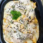 Baked Snapper Fillet, Lemon Caper Cream