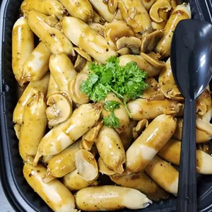 Black Pepper, Mushroom Chipolata (1.5 portion）