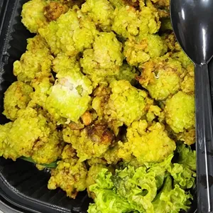 Avocado Prawn Ball, Honey Mustard Dip  (1.5 portion）