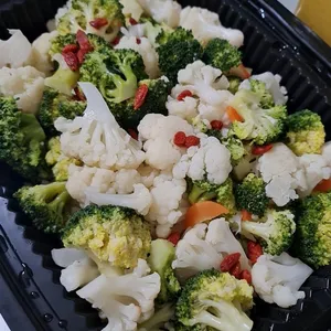 Stir Fry Cauliflower and Broccoli (Veg)