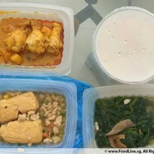 Lunch Tingkat (20 Day, 3 Dishes + Soup OR 4 Dishes)