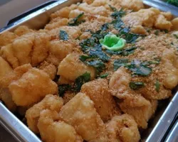 Fish Fillet with Cereal 香麦鱼片 | Customer Photo | Fu Kwee Caterer Pte Ltd