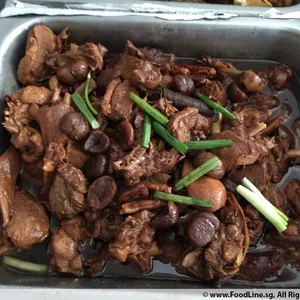 Stewed Duck w/ Chestnut • 栗子焖鸭