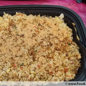 Golden Fried Rice W Scallop 干贝金银炒饭