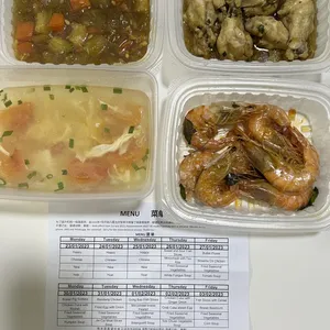 Dinner Tingkat (20 Days, 3 Dishes + Soup OR 4 Dishes)