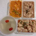 Tingkat - 3 Dishes + 1 soup/ 4 Dishes  (20 days)(Dinner)