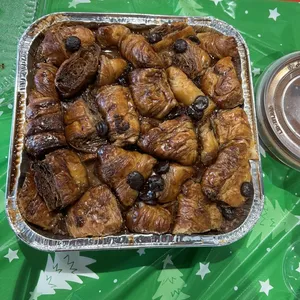 Golden Double Cocoa & Orange "Croissant" Butter Pudding (1kg)