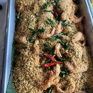 Fragrant Oat Cereal Prawn