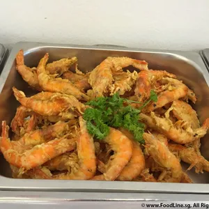 牛油鲜虾 Deep Fried Butter Prawn