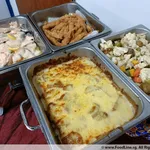 Baked Potato with Mozzarella Cheese