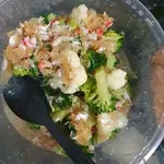 Braised White Fungus with Broccoli & Crab Meat