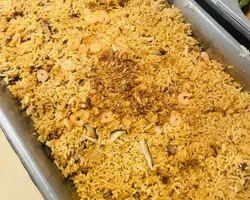 Seafood Yam Rice w Mushroom 海鲜香菇芋头饭 | Customer Photo | Xin Yi Pin Catering Pte Ltd