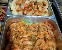 Wok Fried Prawn in Chiili Crab Sauce辣椒螃蟹酱炒虾 | Customer Photo | Xin Yi Pin Catering Pte Ltd