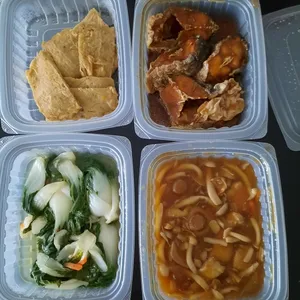 Lunch Tingkat (20 Day, 3 Dishes + Soup OR 4 Dishes)