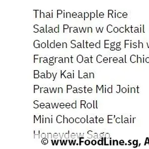 Other Food Items or Photos of Event (Please fill in below)