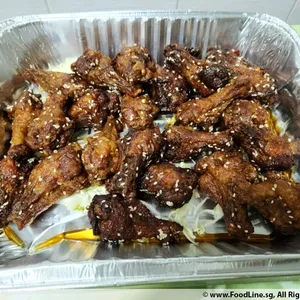 Chicken Drumlets In Honey Sauce