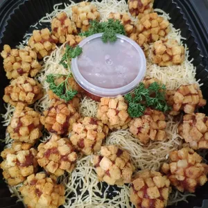 Breaded Crusted Seafood Bomb