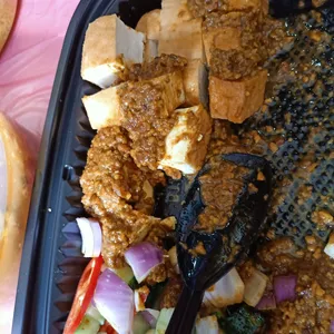 Satay Tofu with Peanut Sauce