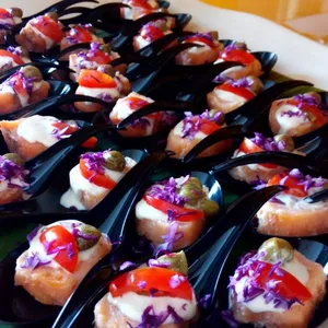 Smoked Salmon with Caper 薰茴香三文魚