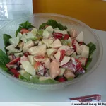Fruity Waldorf Salad (topped with Sultanas & Nuts)