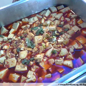 Mapo Sichuan Tofu with Minced Chicken