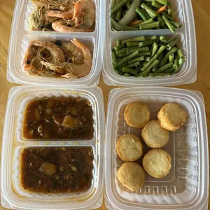 Lunch Tingkat (20 Day, 3 Dishes + Soup OR 4 Dishes)