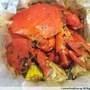 1x Crab in a Bag Imperial Pot 帝国袋 @$88