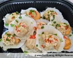 Garlic Steamed Half Shell Scallop over Glass Noodles 蒜茸粉丝蒸扇贝 | Customer Photo | Nosh Kitchen