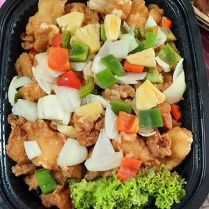 Sweet and Sour Fried Dory Fillet
