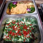 Nai Bai Vegetables with Superior Eggs Drop 上汤奶白